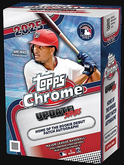 Topps 2025 Chrome Updates Baseball Value Box