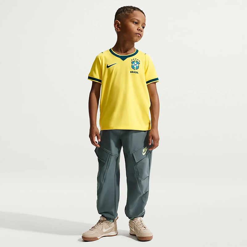 Nike Youth Brazil 2026 World Cup Stadium Home Jersey