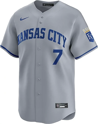 Nike Men's Kansas City Royals Road Bobby Witty Jr #7 Limited Jersey
