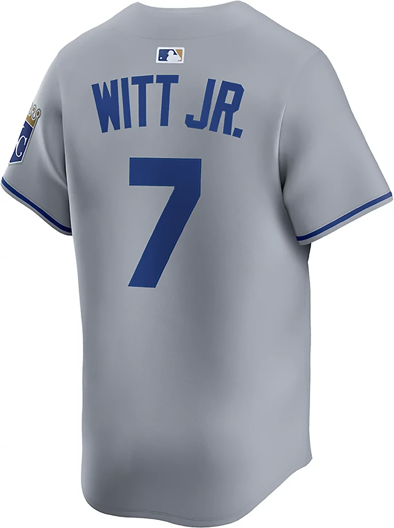 Nike Men's Kansas City Royals Road Bobby Witty Jr #7 Limited Jersey
