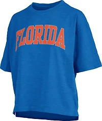 Pressbox Women's University of Florida Banner Elk Jersey Motley Crew T-shirt