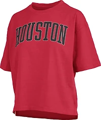 Pressbox Women's University of Houston Banner Elk Jersey Motley Crew T-shirt