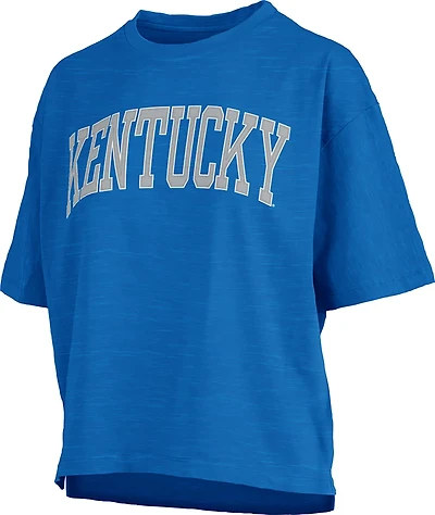 Pressbox Women's University of Kentucky Banner Elk Jersey Motley Crew T-shirt