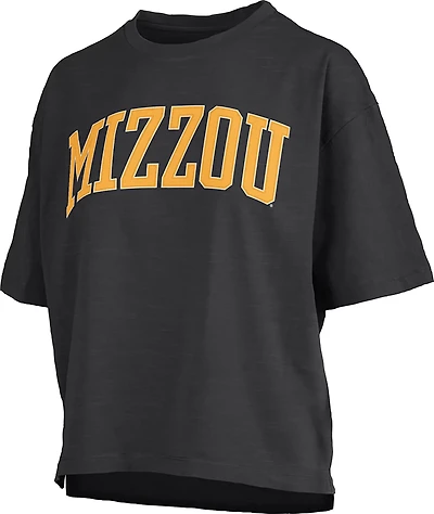Pressbox Women's University of Missouri Banner Elk Jersey Motley Crew T-shirt