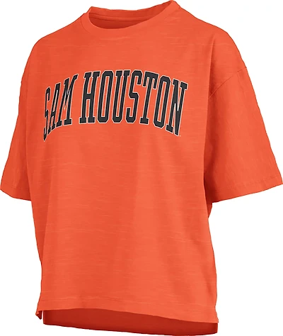 Pressbox Women's Sam Houston State University Banner Elk Jersey Motley Crew T-shirt