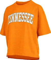 Pressbox Women's University of Tennessee Banner Elk Jersey Motley Crew T-shirt