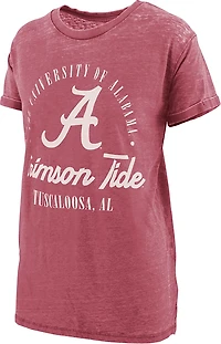 Pressbox Women's University of Alabama Carson Boyfriend Graphic T-shirt