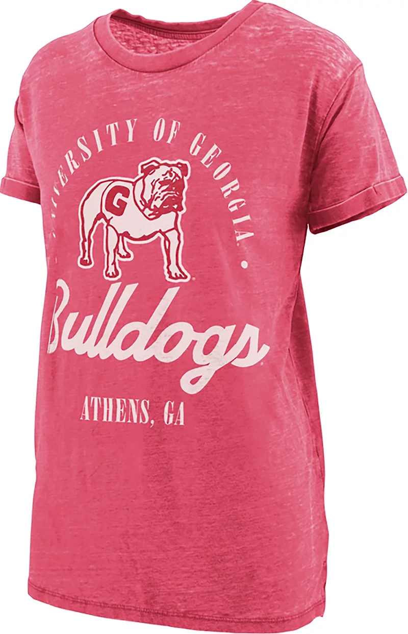 Pressbox Women's University of Georgia Carson Boyfriend Graphic T-shirt