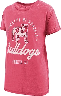 Pressbox Women's University of Georgia Carson Boyfriend Graphic T-shirt