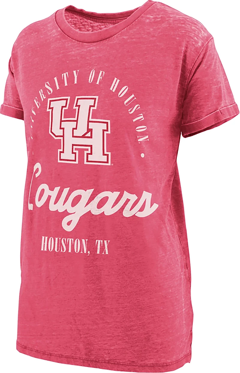 Pressbox Women's University of Houston Carson Boyfriend Graphic T-shirt