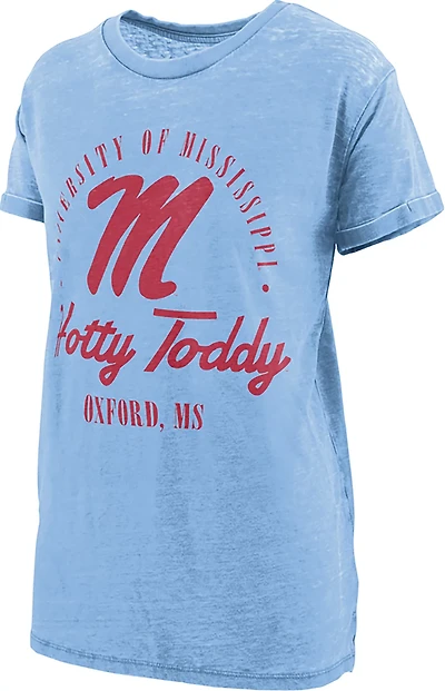 Pressbox Women's University of Mississippi Carson Boyfriend Graphic T-shirt