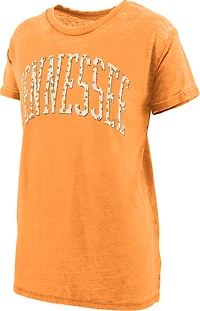 Pressbox Women's University of Tennessee Wellington Floral Boyfriend Graphic T-shirt