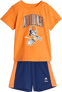 adidas x Disney Infants' Mickey Mouse T-shirt and Shorts Set