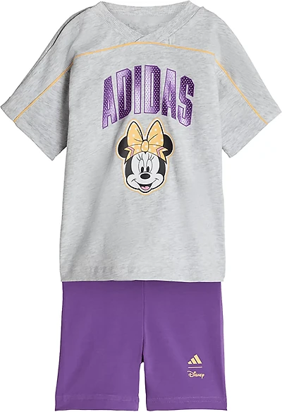 adidas x Disney Infants' Minnie Mouse T-shirt and Shorts Set