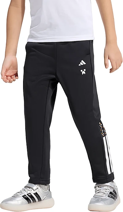 adidas Kids' 4-7 Minecraft 3-Stripes Training Pants