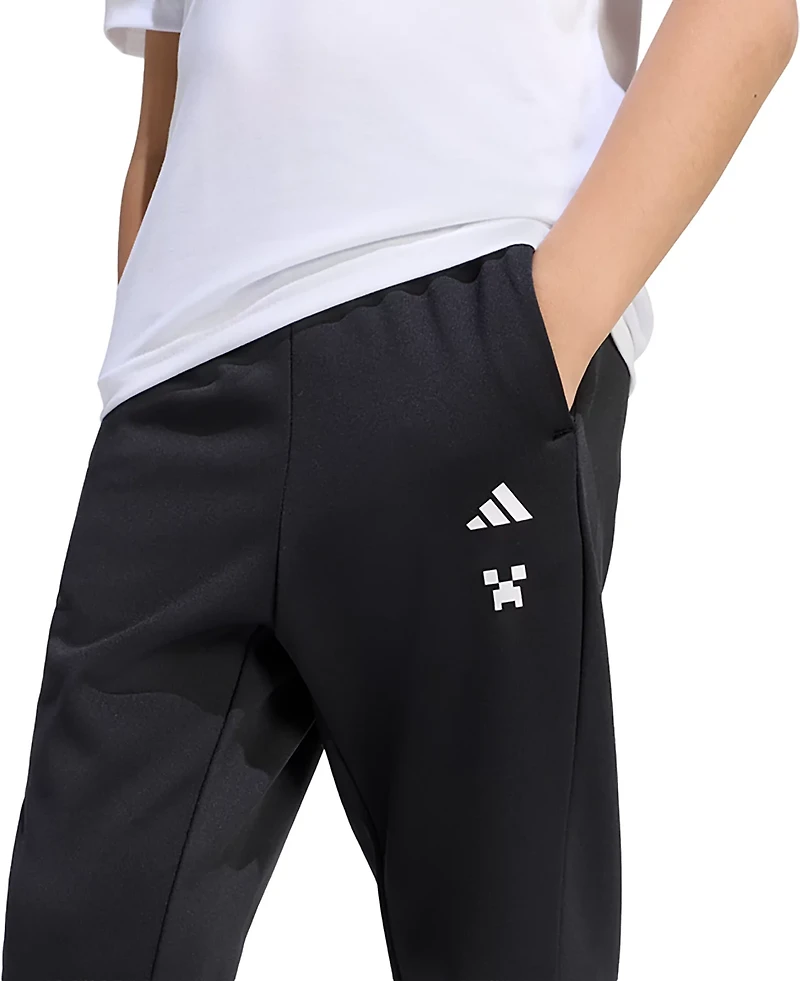 adidas Kids' 4-7 Minecraft 3-Stripes Training Pants
