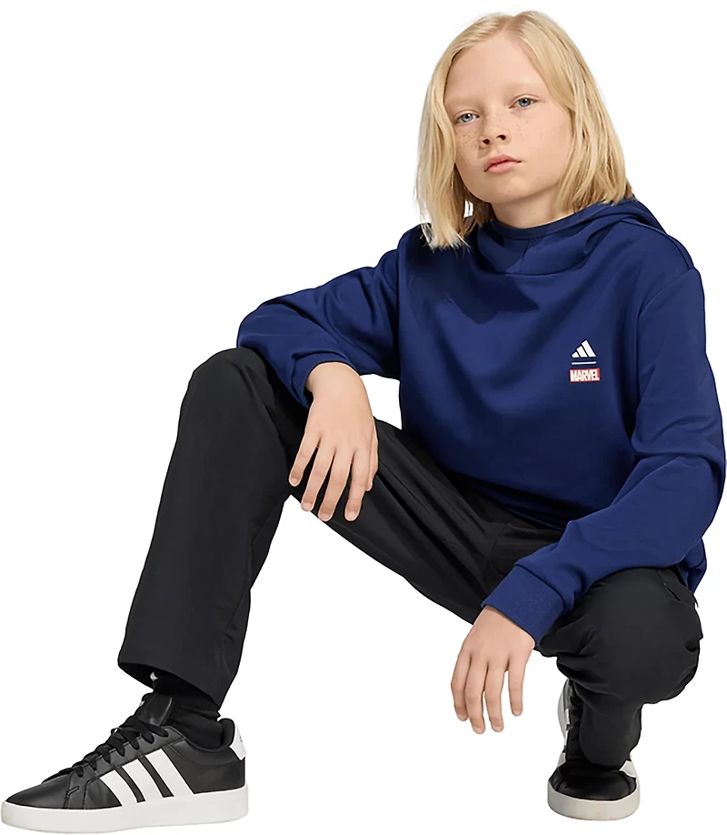 adidas x Marvel Kids' Spider-Man Hooded Sweatshirt