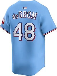 Nike Men's Texas Rangers Jacob deGrom #48 Limited Alt Player Jersey