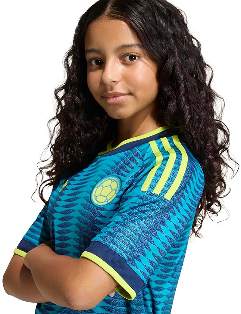 adidas Youth Colombia World Cup 2026 Away Jersey