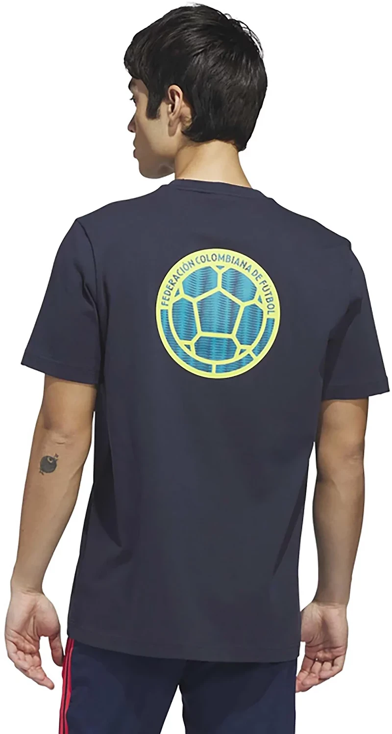 adidas Men's Colombia World Cup 2026 Jersey Hook T-shirt