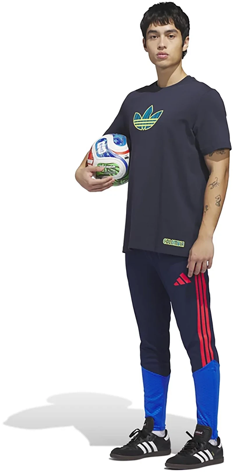adidas Men's Colombia World Cup 2026 Jersey Hook T-shirt