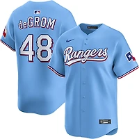Nike Men's Texas Rangers Jacob deGrom #48 Limited Alt Player Jersey