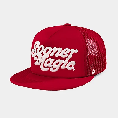 Homefield Adults' Oklahoma Sooners Sooner Magic Puff Ink Trucker Cap