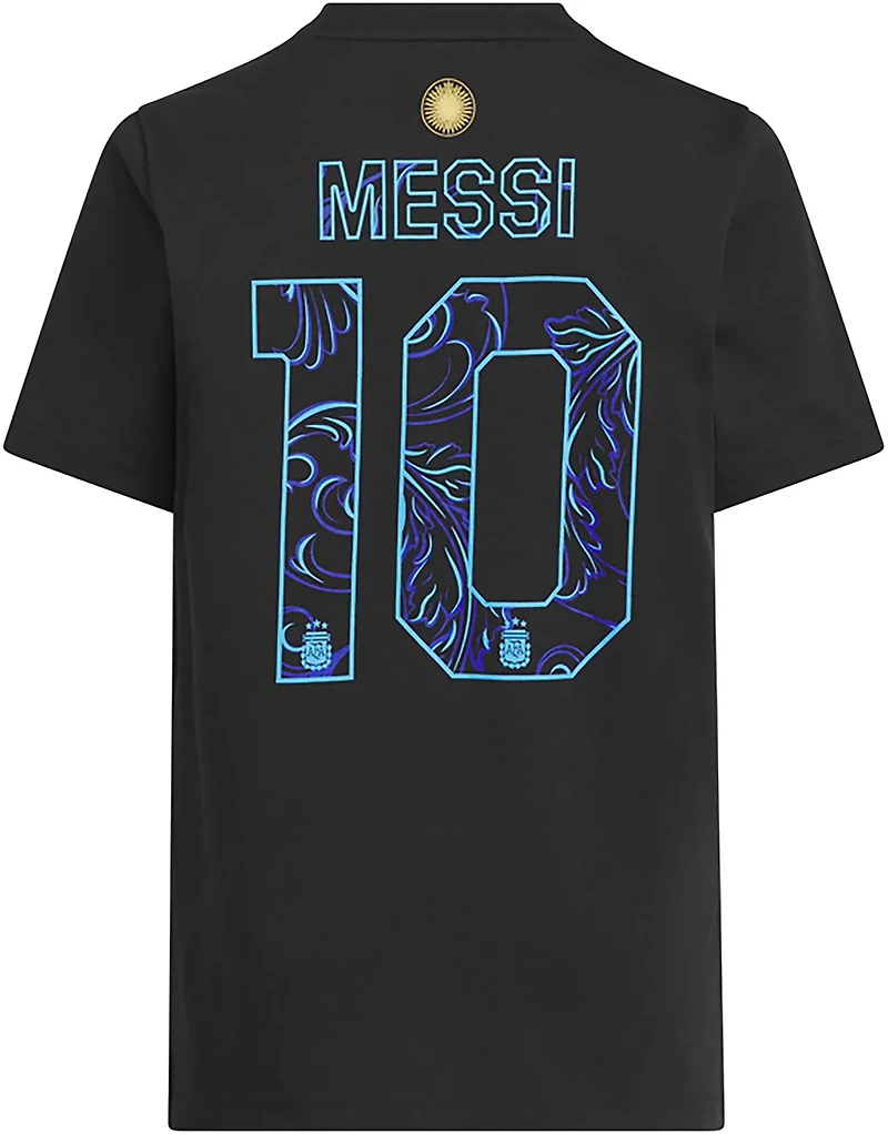 adidas Youth Lionel Messi Argentina Jersey Hook T-shirt