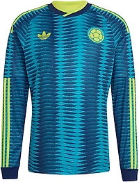 adidas Men's Colombia Away Replica Long Sleeve Jersey