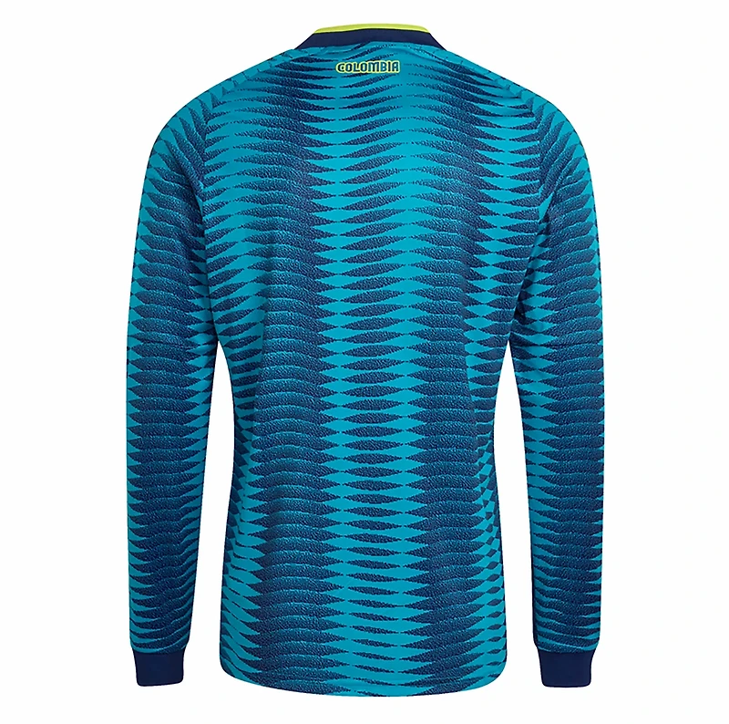 adidas Men's Colombia Away Replica Long Sleeve Jersey