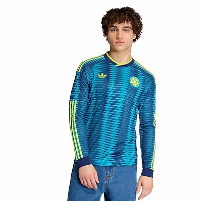 adidas Men's Colombia Away Replica Long Sleeve Jersey