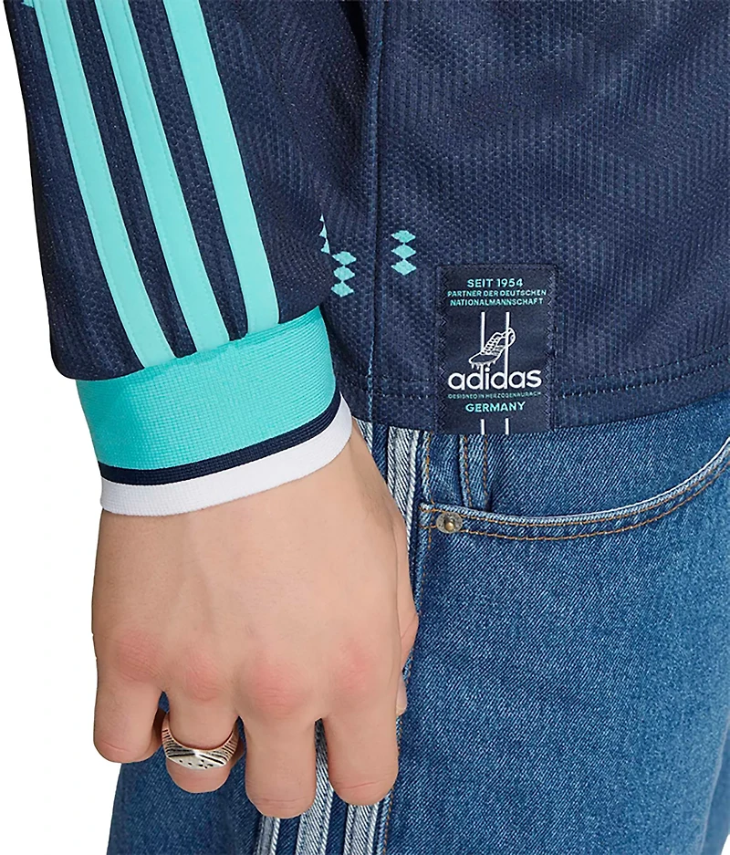 adidas Men's Germany Away Replica Long Sleeve Jersey