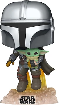 Funko Pop! Star Wars The Mandalorian Flying Vinyl Figure #402