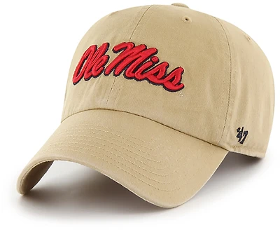 '47 University of Mississippi Primary Logo Clean Up Cap