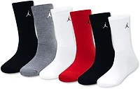 Jordan Kid's Everyday Essentials Crew Socks 6-Pack
