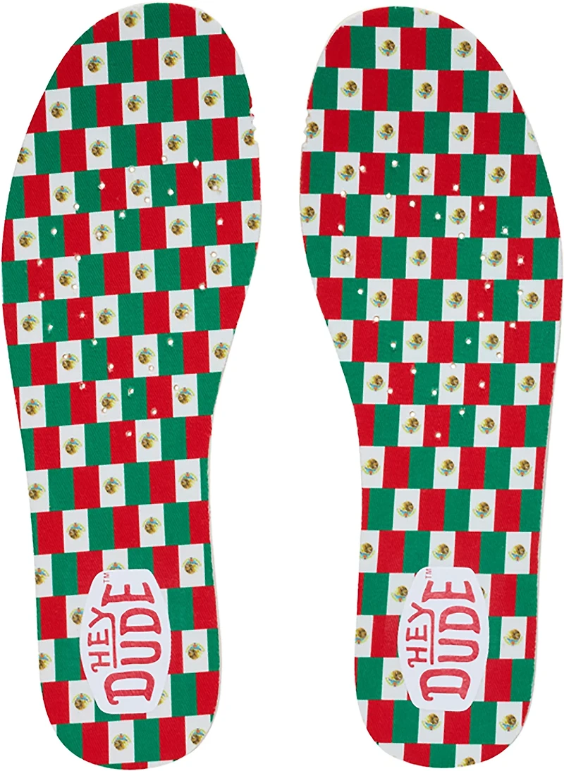 HEYDUDE Men's Wally Viva Mexico World Cup Shoes