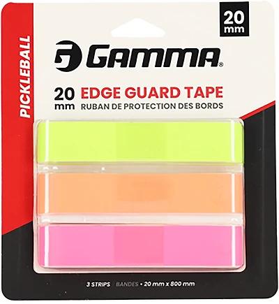 Gamma Pickleball Paddle Edge Guard Tape 3-Pack