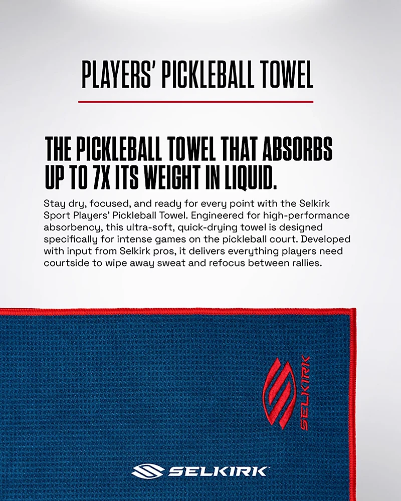 Selkirk Pickleball Microfiber Towel