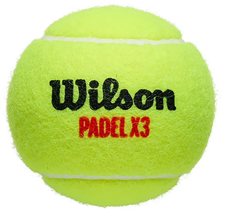 Wilson X3 Padel Balls 3-pack