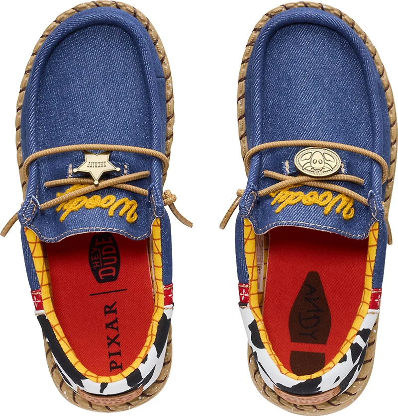 HEYDUDE Boys' Wally Funk Sheriff Woody Shoes