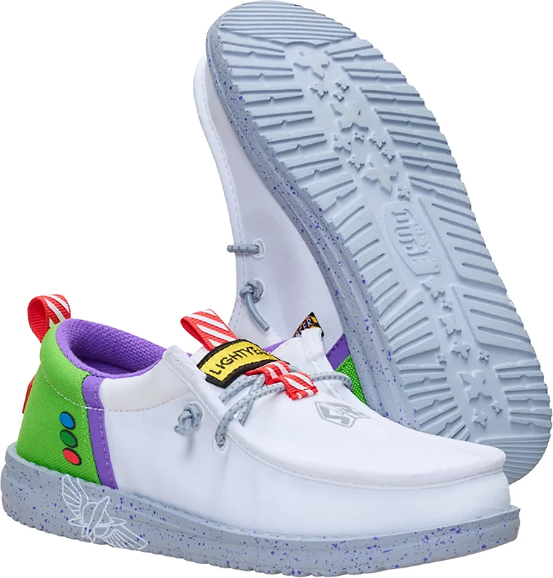 HEYDUDE Boys' Wally Funk Buzz Lightyear Shoes