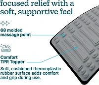 HoMedics Unisex Fit Back Stretcher with Comfort TPR Topper