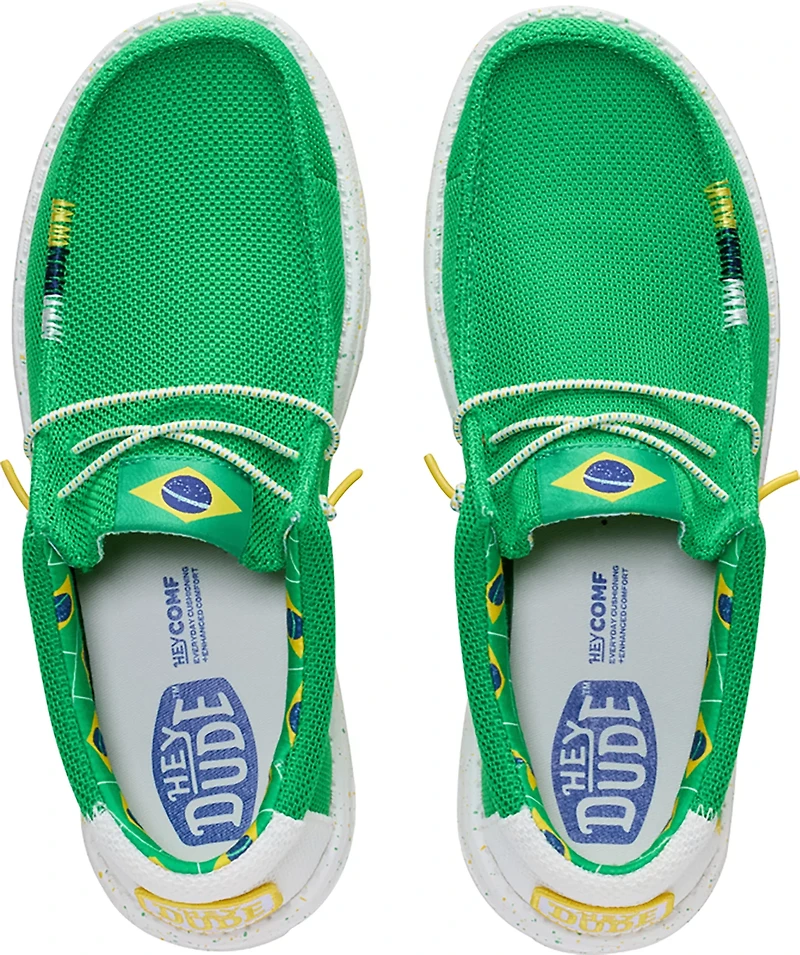 HEYDUDE Men's Wally Brazil World Cup Shoes