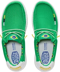HEYDUDE Men's Wally Brazil World Cup Shoes