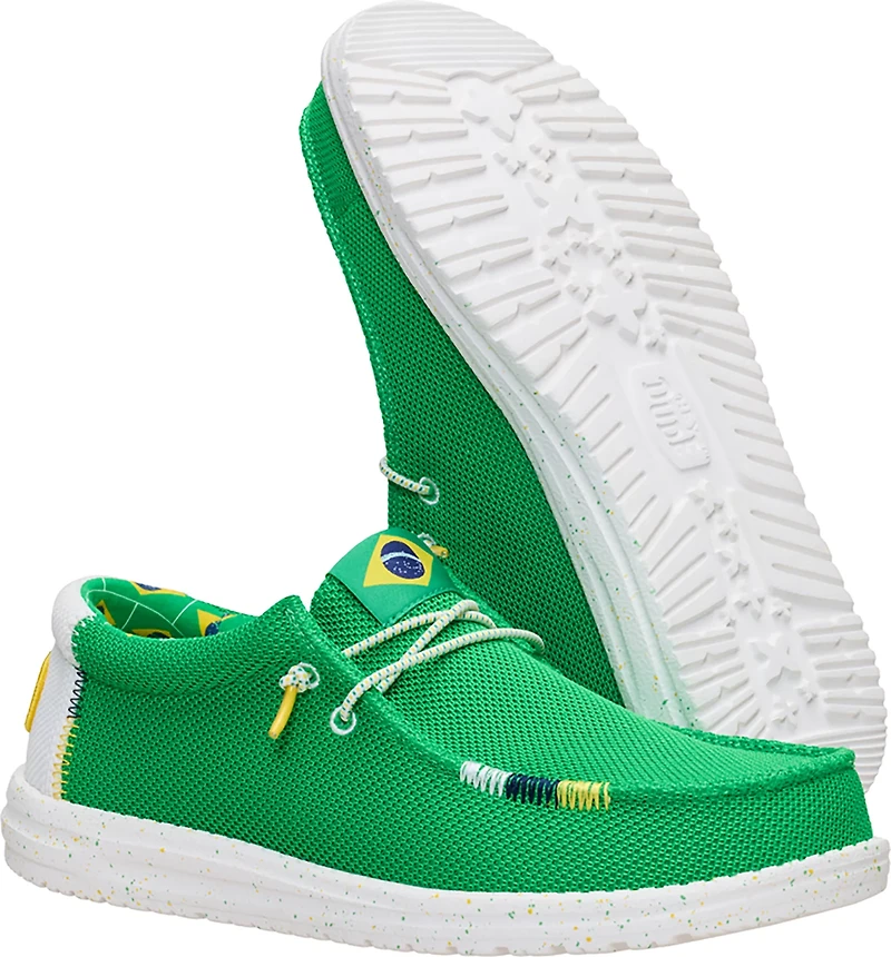 HEYDUDE Men's Wally Brazil World Cup Shoes