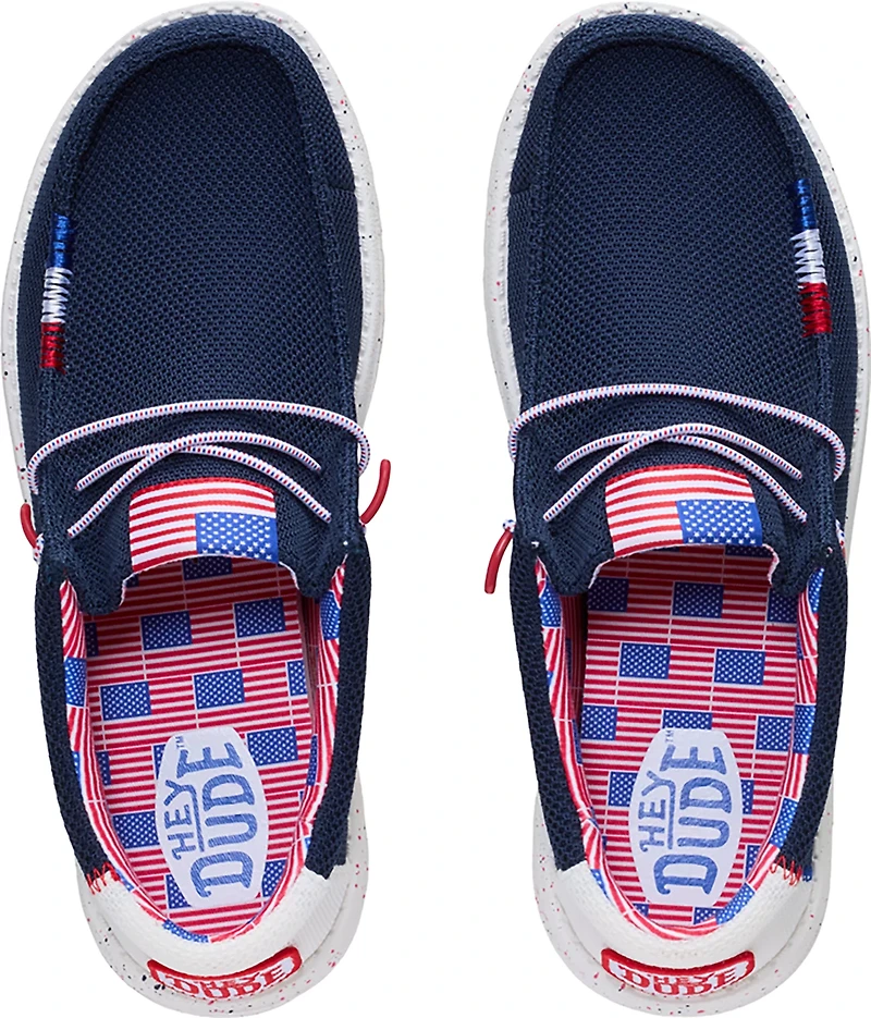 HEYDUDE Men's Wally USA World Cup Shoes
