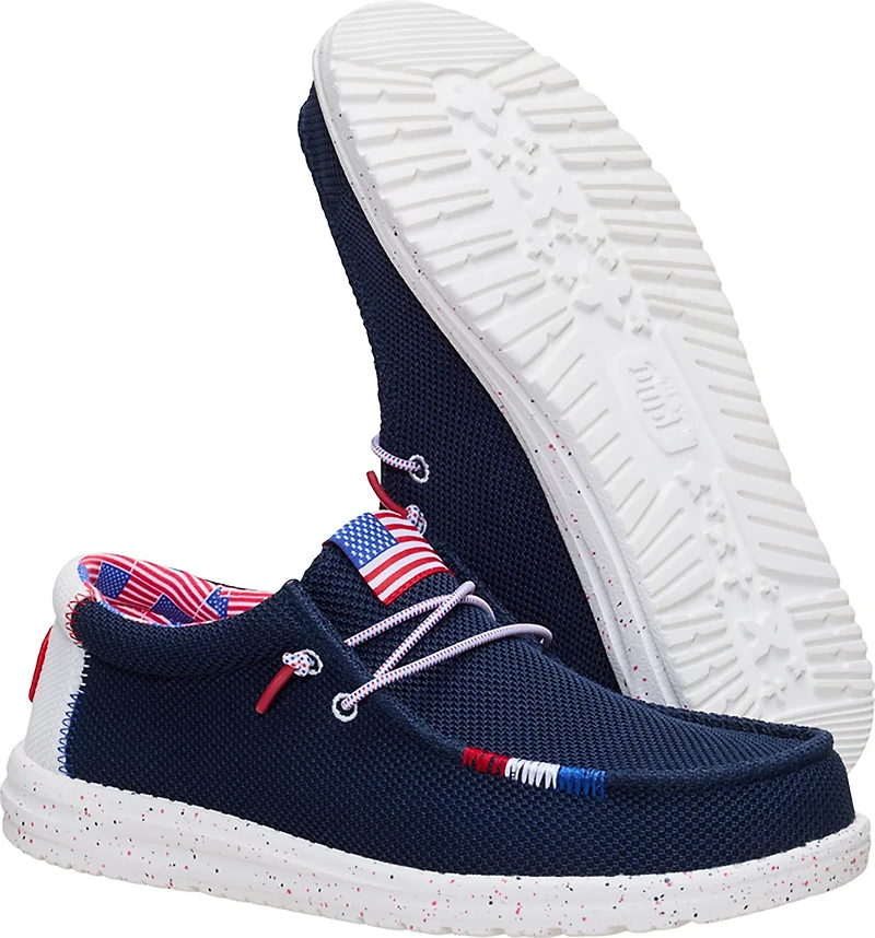 HEYDUDE Men's Wally USA World Cup Shoes