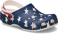 Crocs Kids' Classic American Flag Clogs