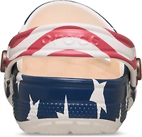Crocs Kids' Classic American Flag Clogs