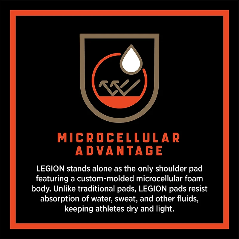 Legion Boys' M-80 Football Shoulder Pads